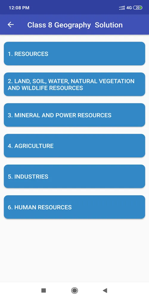 8 Geography NCERT Solutions | Indus Appstore | Screenshot