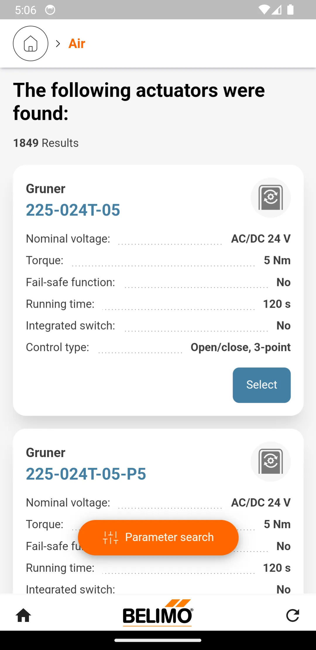 Belimo RetroFIT+ | Indus Appstore | Screenshot