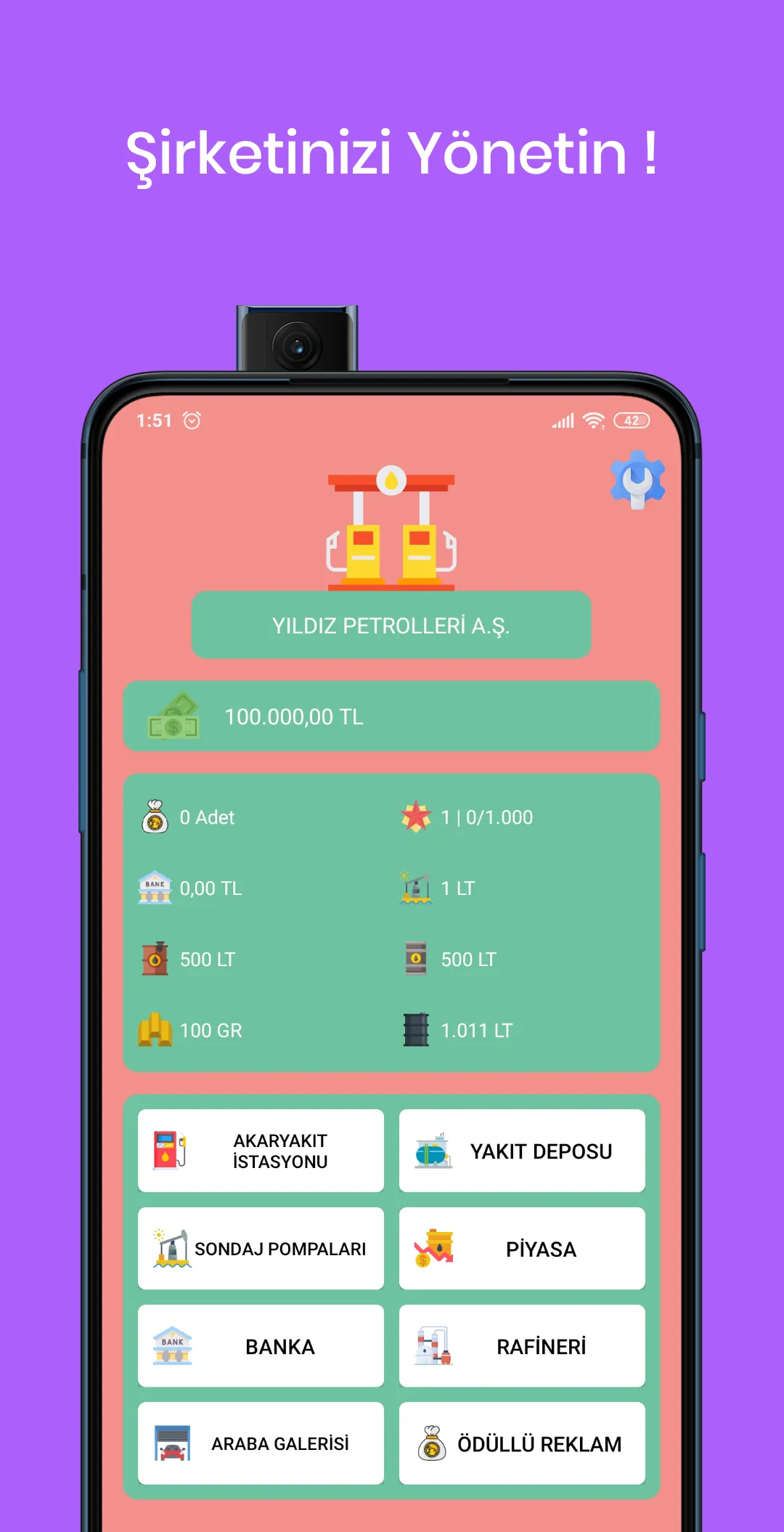 Ticaret Oyunu Petrol Yönet | Indus Appstore | Screenshot