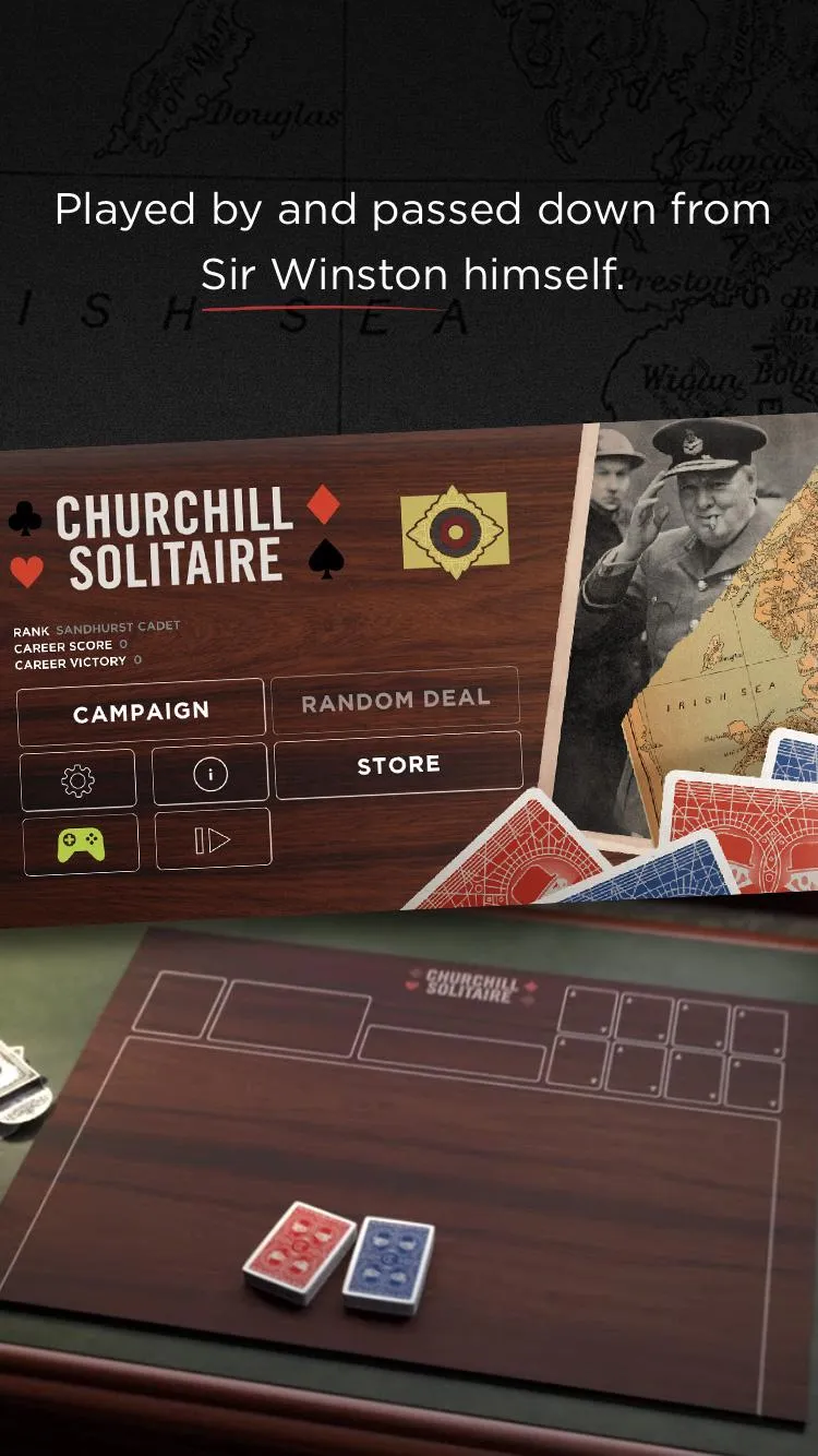 Churchill Solitaire Card Game | Indus Appstore | Screenshot