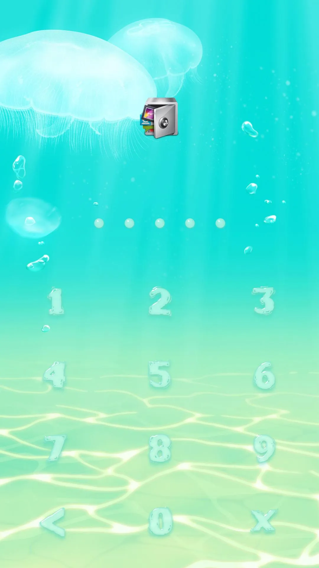 AppLock Live Theme Bubble | Indus Appstore | Screenshot