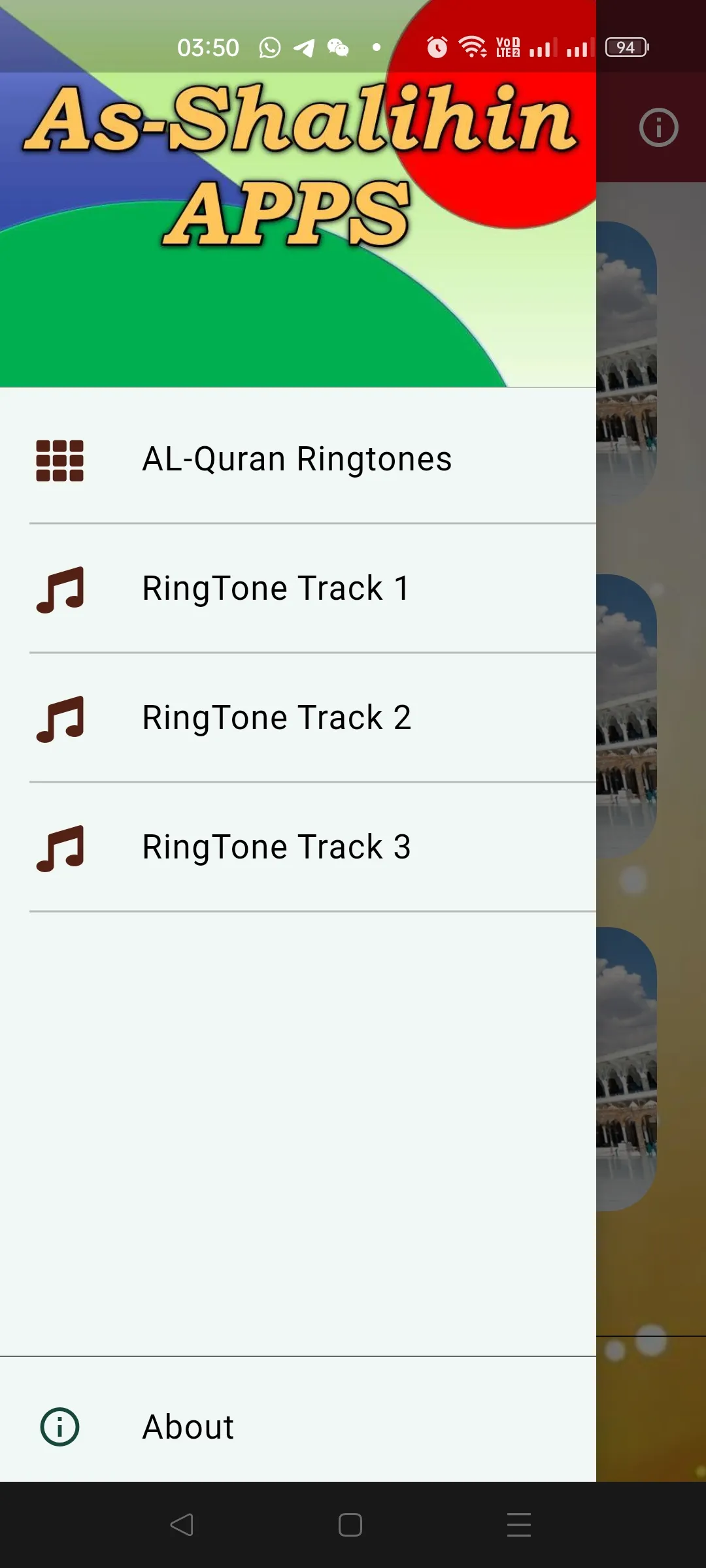 AL-Quran Ringtones | Indus Appstore | Screenshot