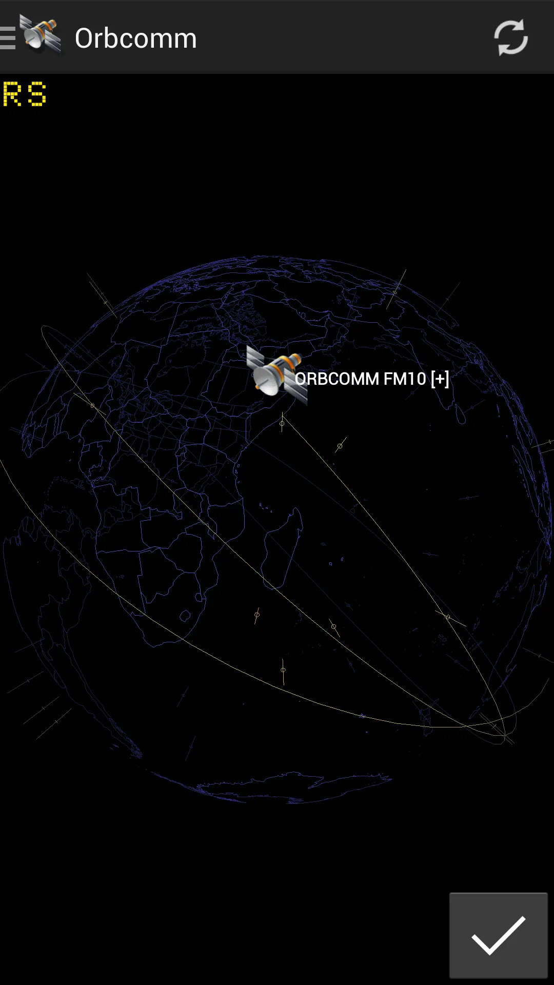 3D Satellite Tracker | Indus Appstore | Screenshot