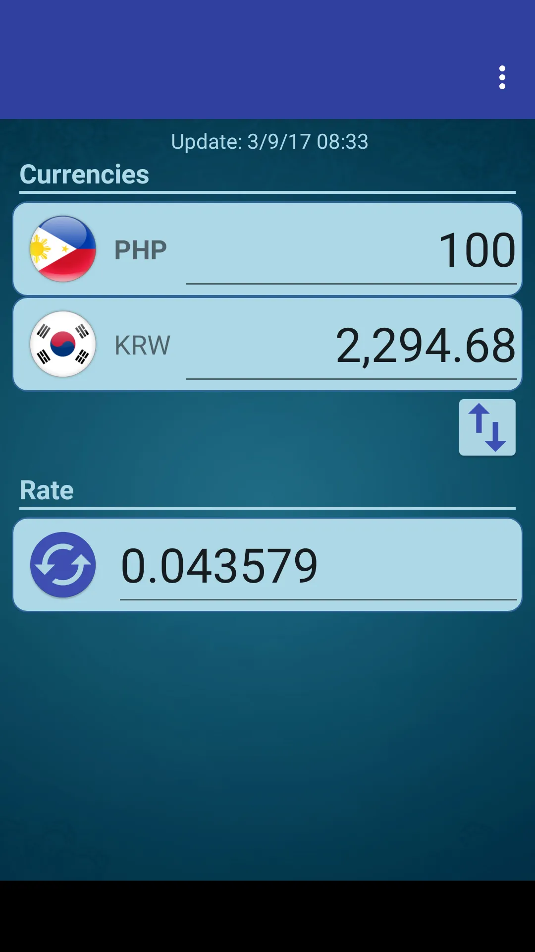 S Korea Won x Philippine Peso | Indus Appstore | Screenshot