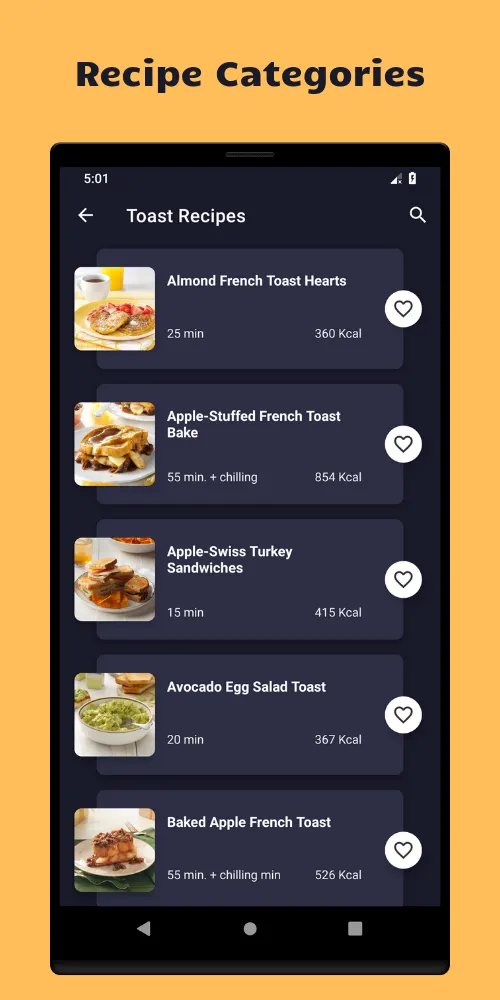 Toast-Breakfast Snacks Recipes | Indus Appstore | Screenshot