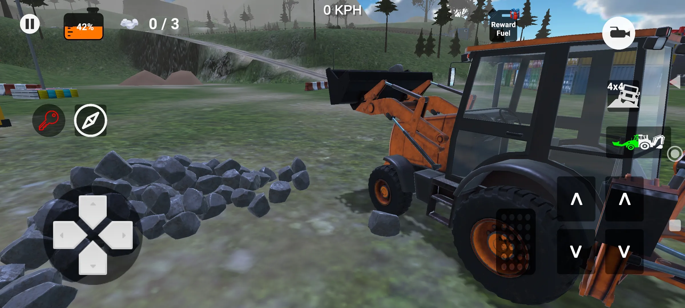 JCB Driving 3D | Indus Appstore | Screenshot