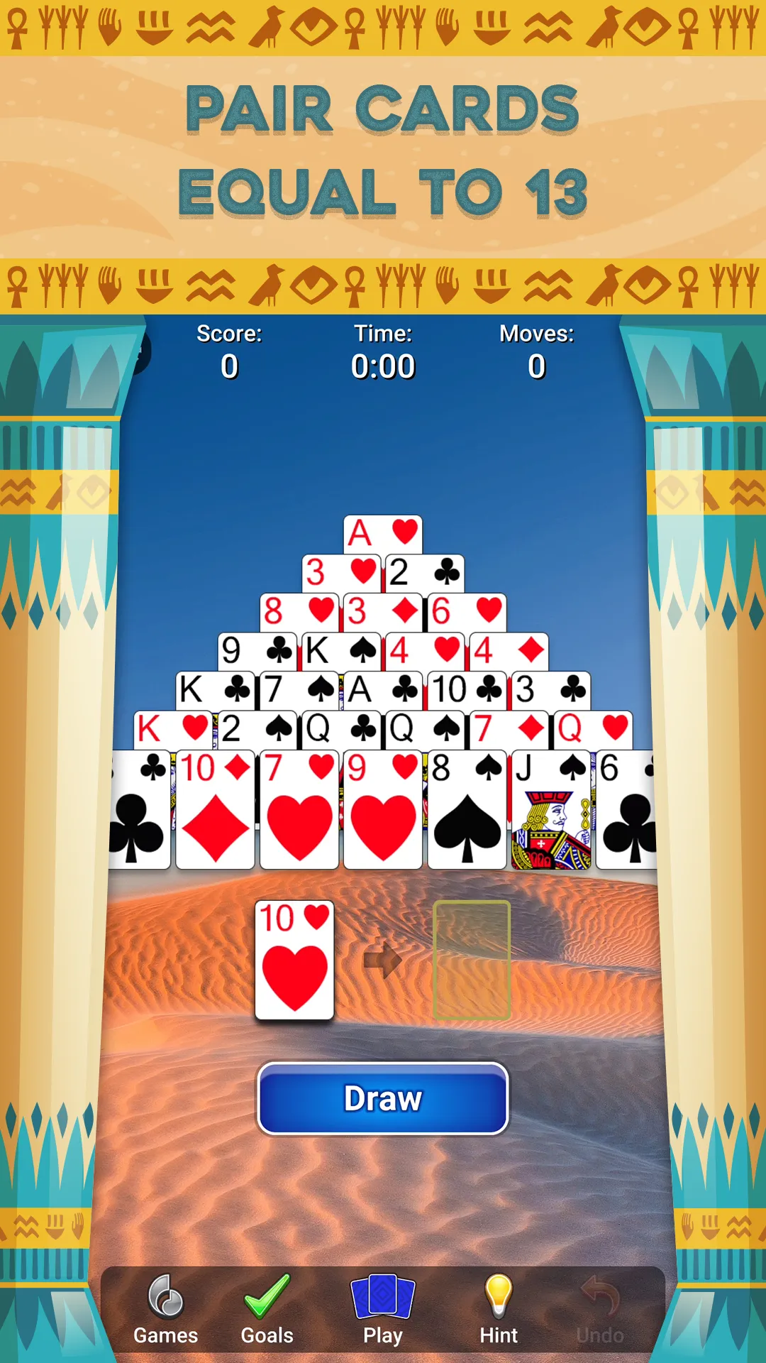 Pyramid Solitaire - Card Games | Indus Appstore | Screenshot