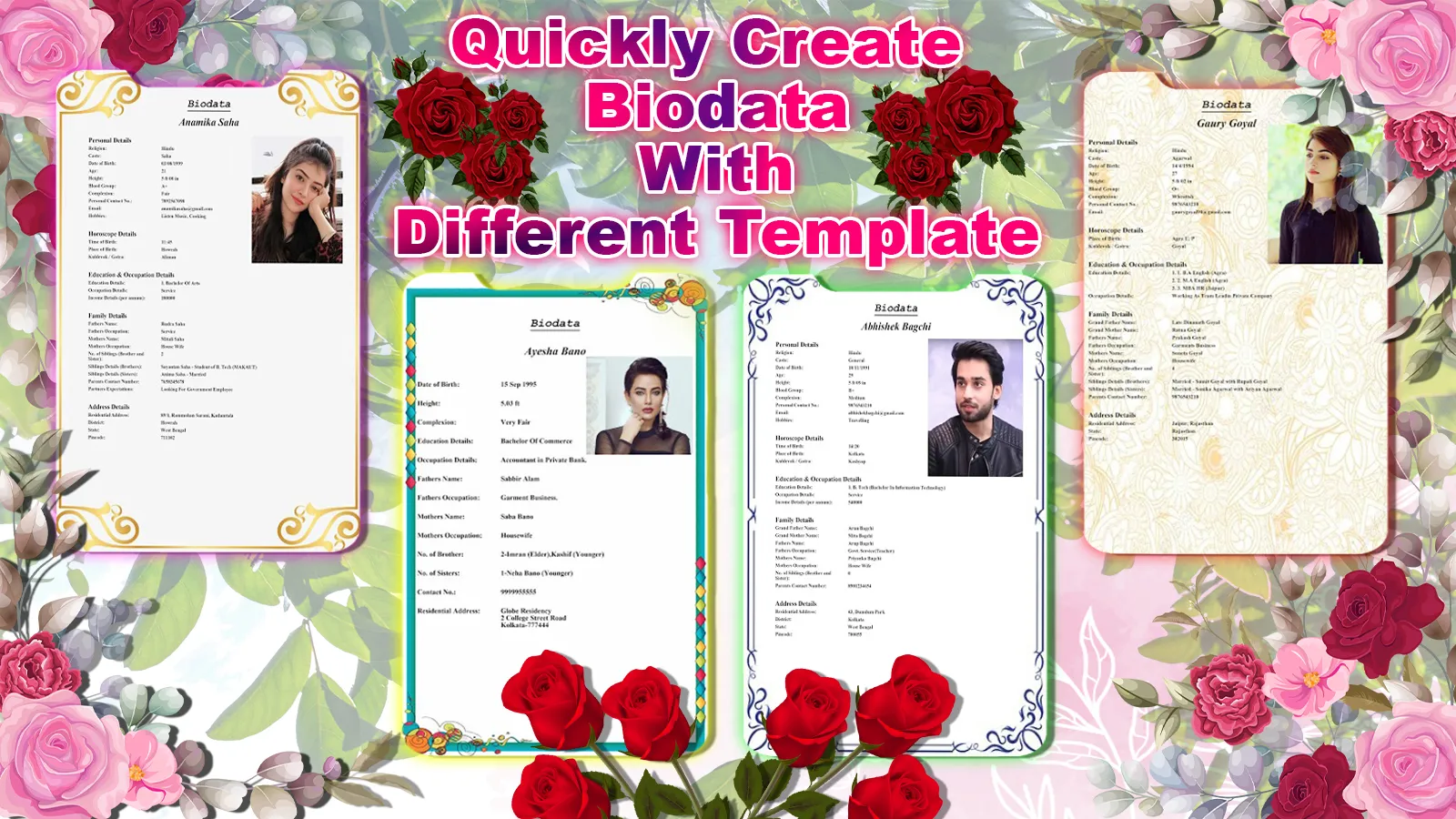 Marriage Biodata Maker | Indus Appstore | Screenshot