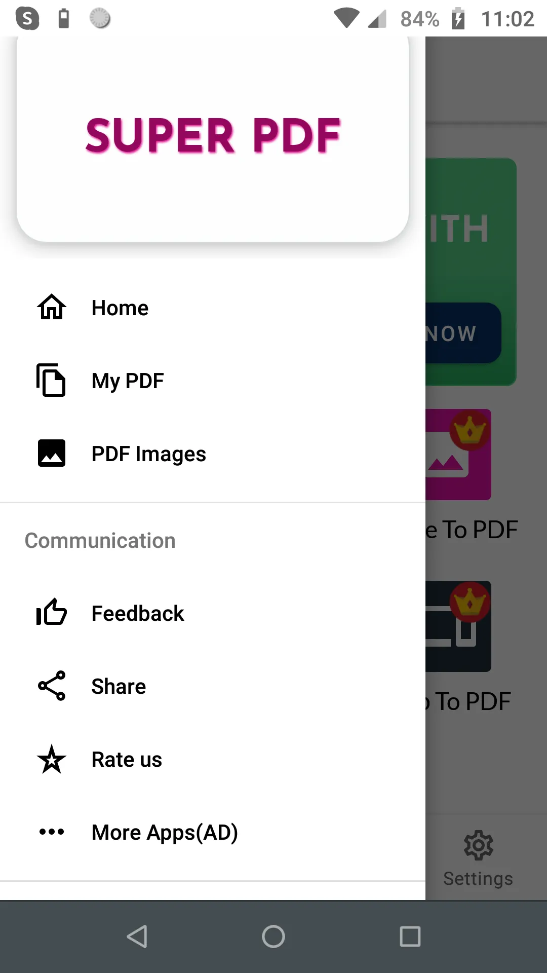 Simple text to pdf converter | Indus Appstore | Screenshot