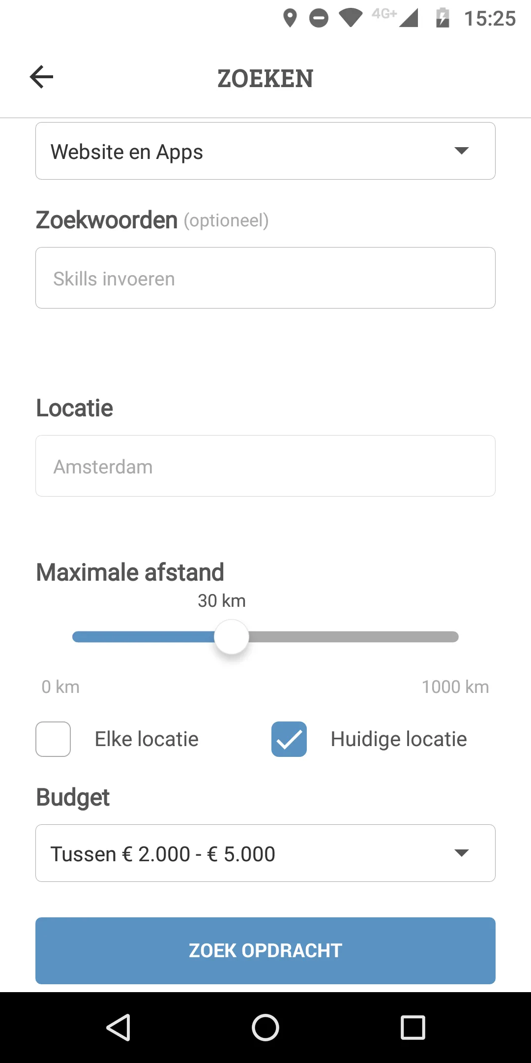 Freelancer.nl app | Indus Appstore | Screenshot