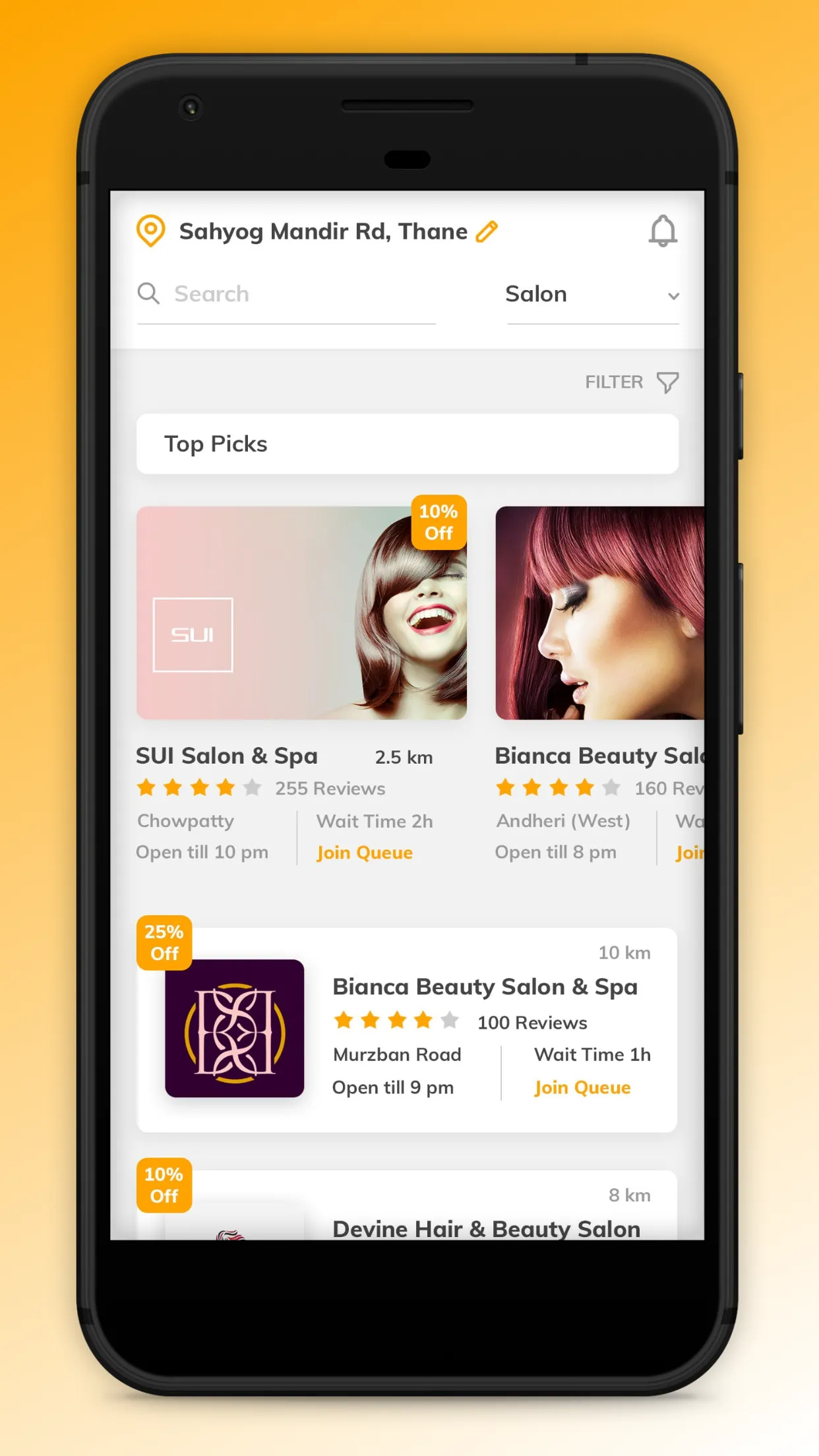 DINGG -Spa & Salon Booking App | Indus Appstore | Screenshot