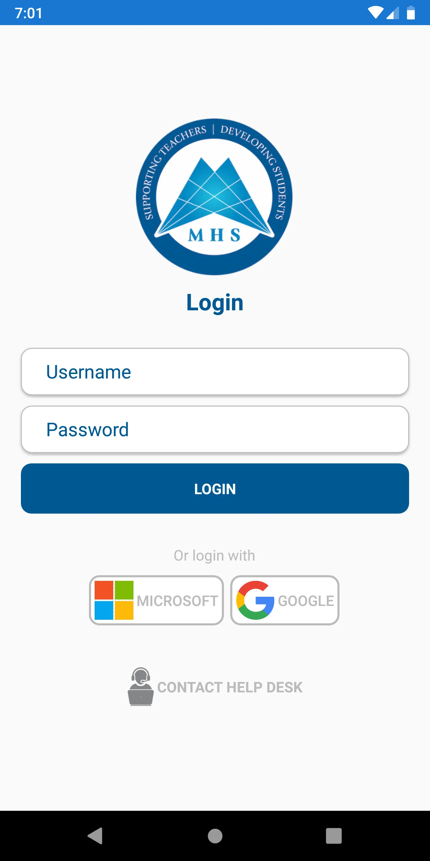 MHS Student app | Indus Appstore | Screenshot