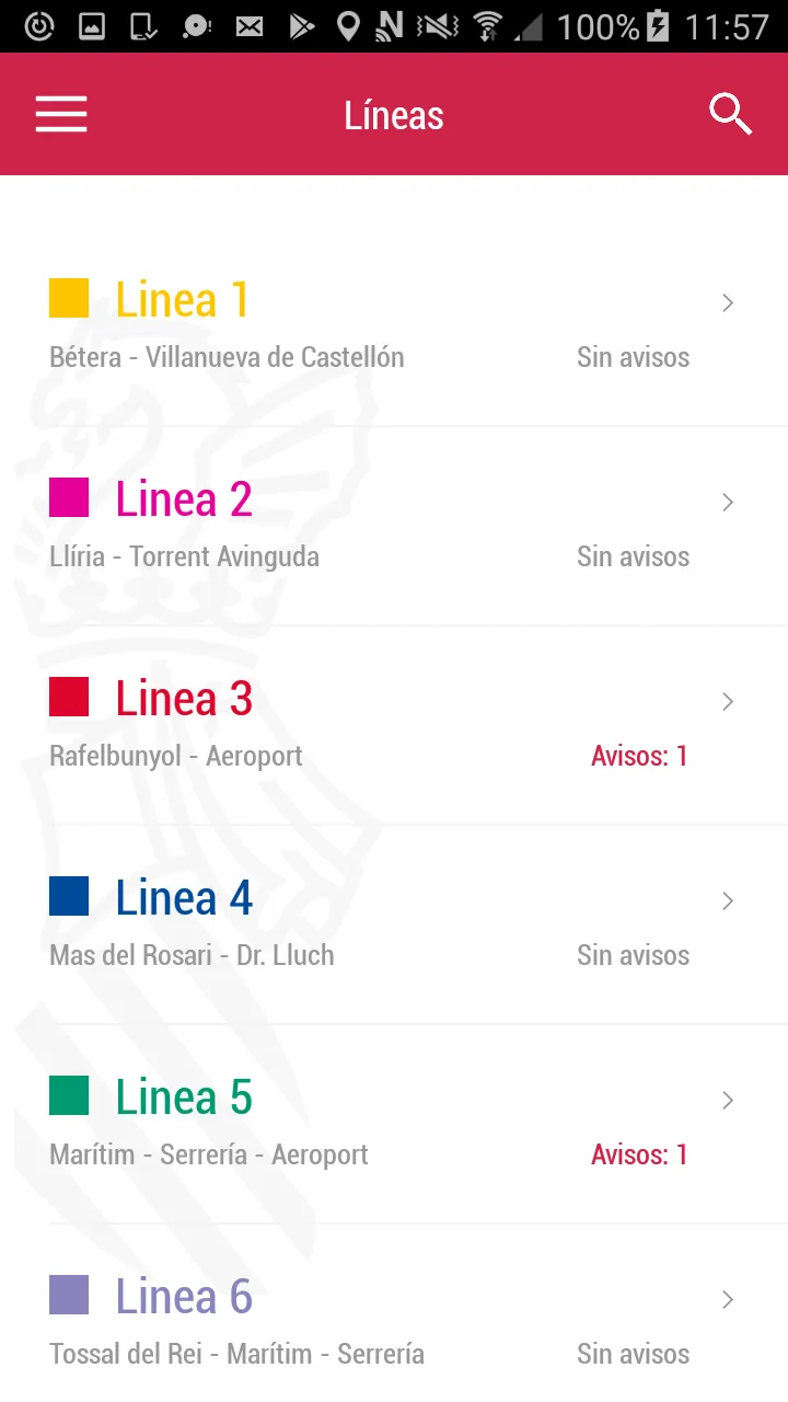 Metrovalencia | Indus Appstore | Screenshot