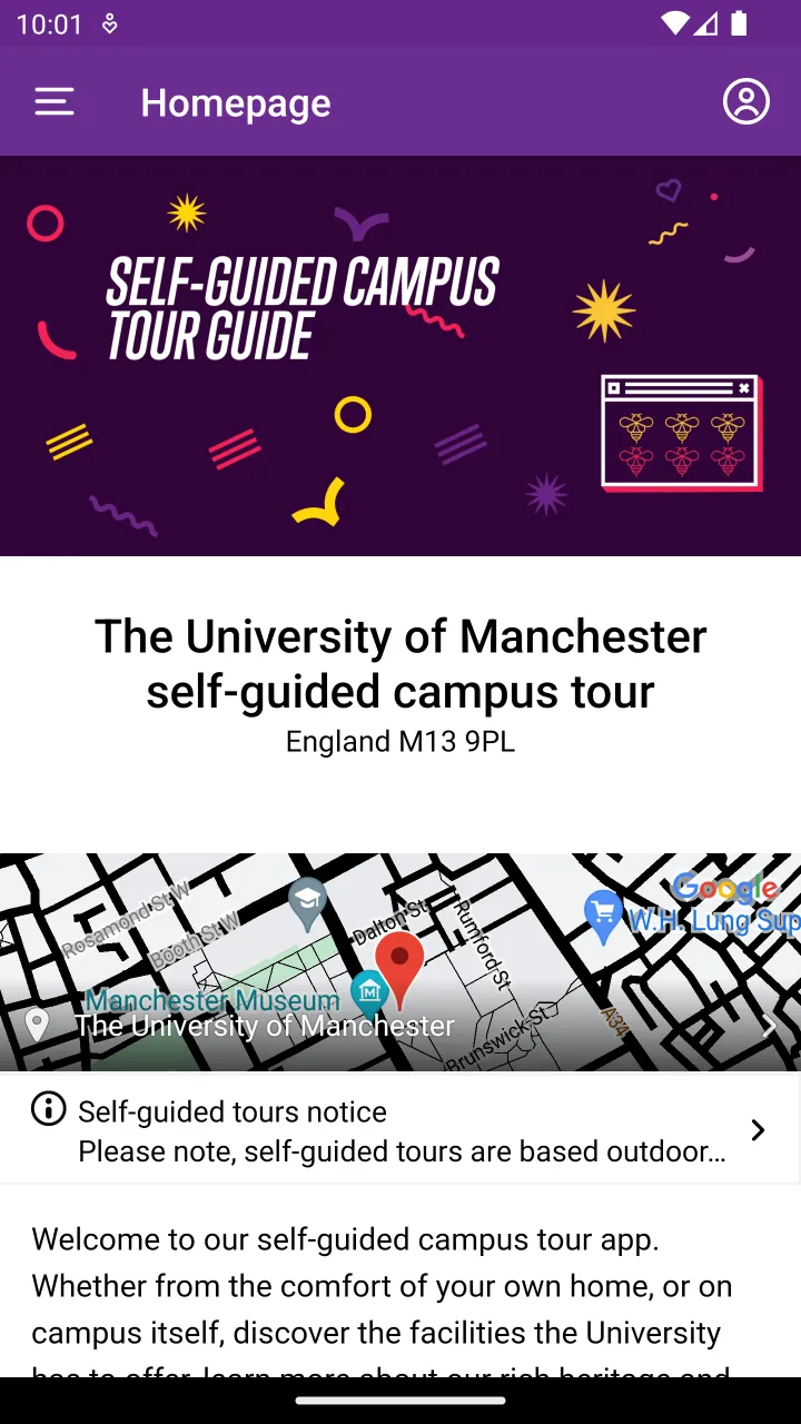 Visit UoM | Indus Appstore | Screenshot