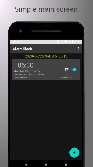 Simple Alarm Clock | Indus Appstore | Screenshot