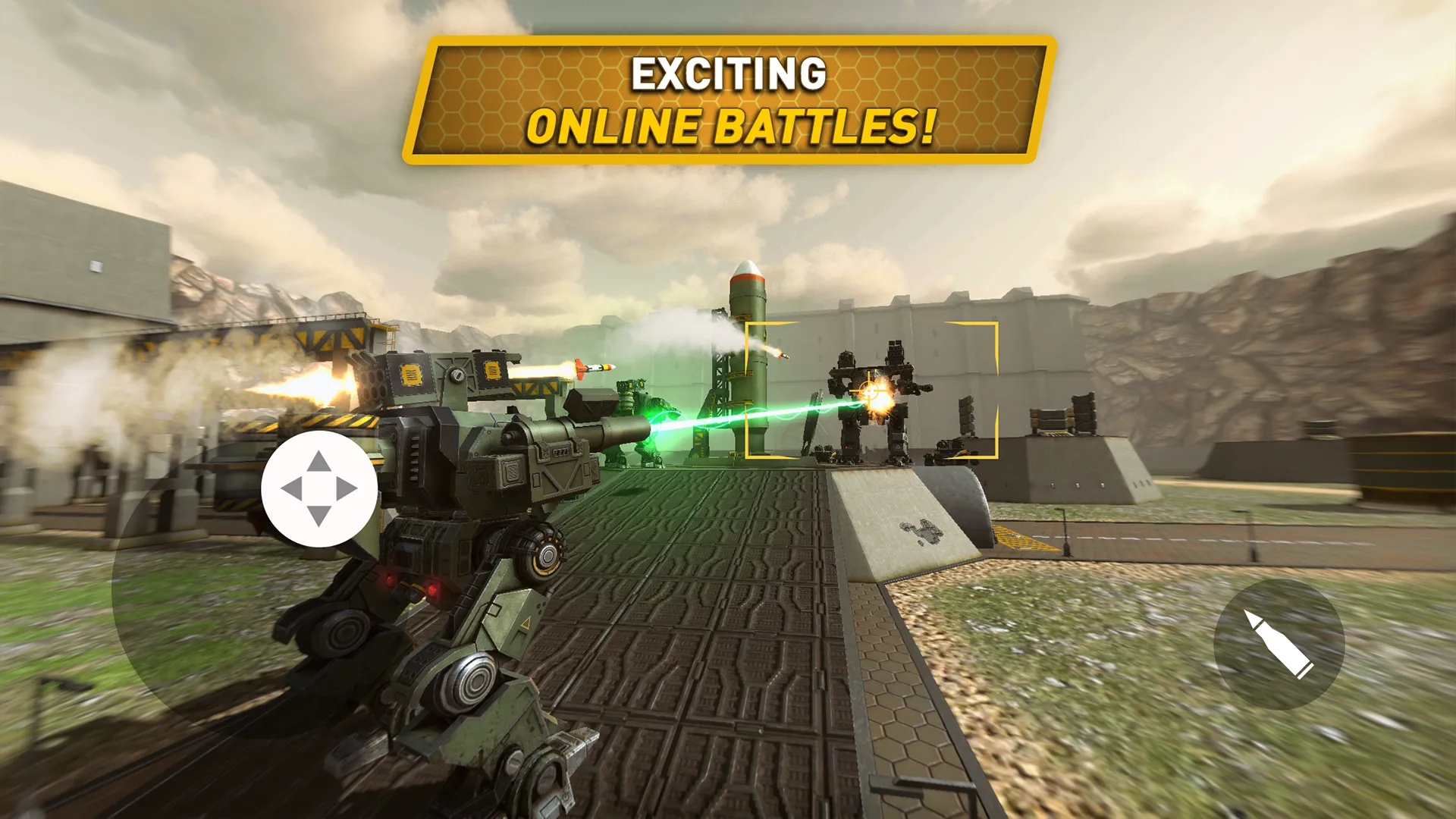 Robots War Online | Indus Appstore | Screenshot