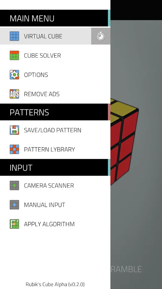 Virtual Rubik's Cube | Indus Appstore | Screenshot