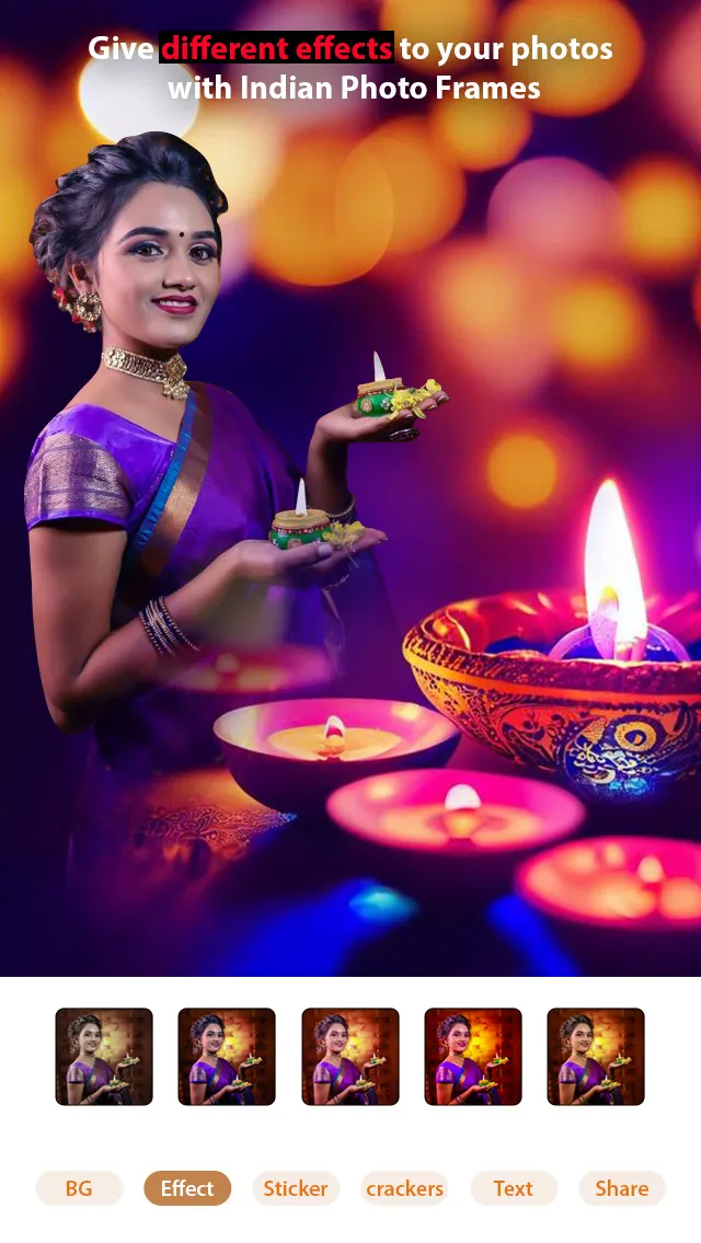 Diwali Photo Editor | Indus Appstore | Screenshot