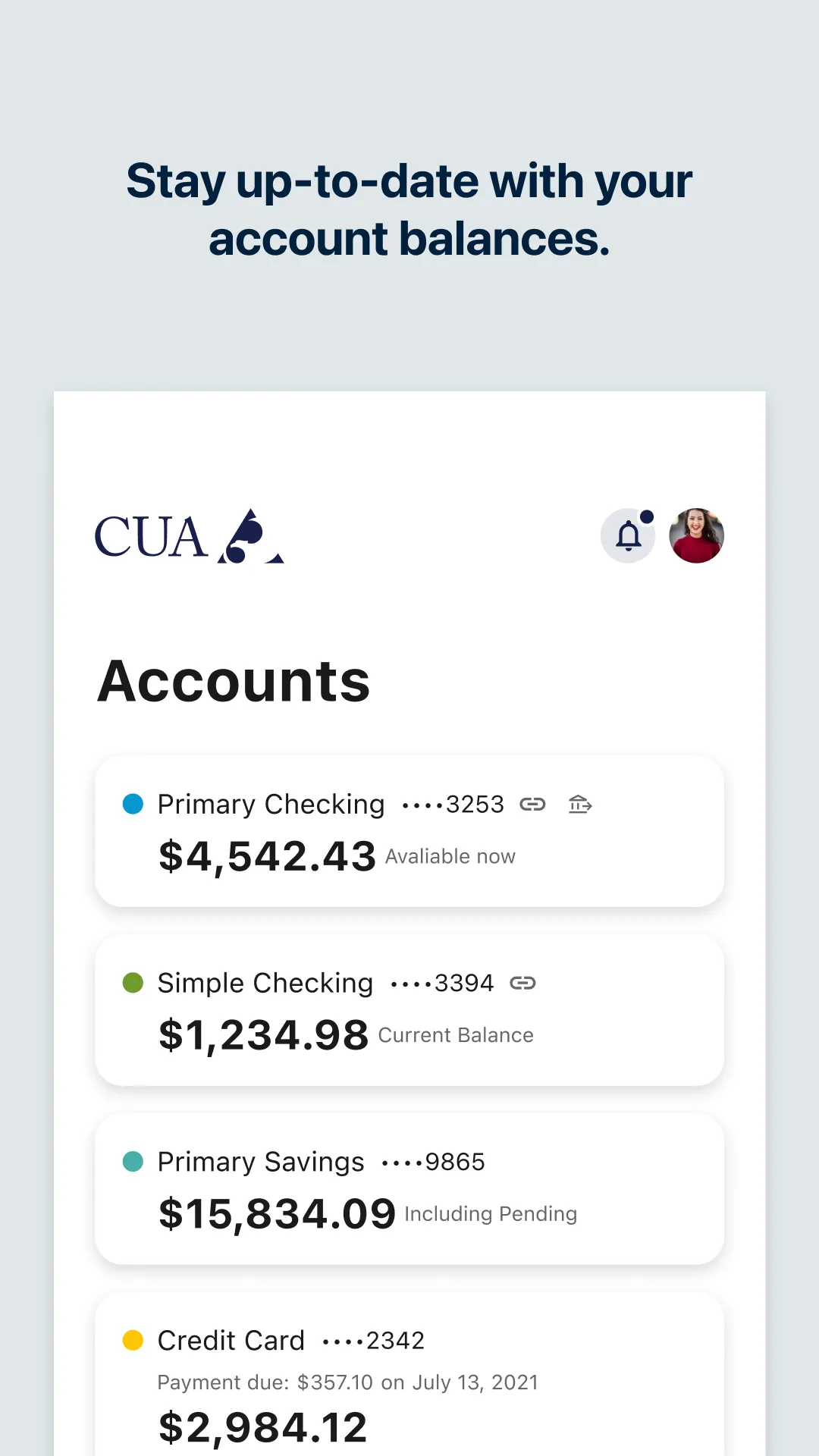 Credit Union of America | Indus Appstore | Screenshot