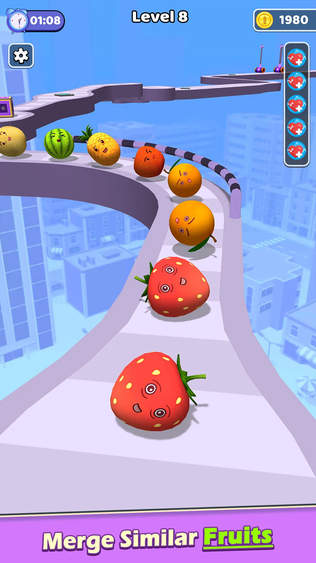 Going Fruits – Merge Fruits | Indus Appstore | Screenshot