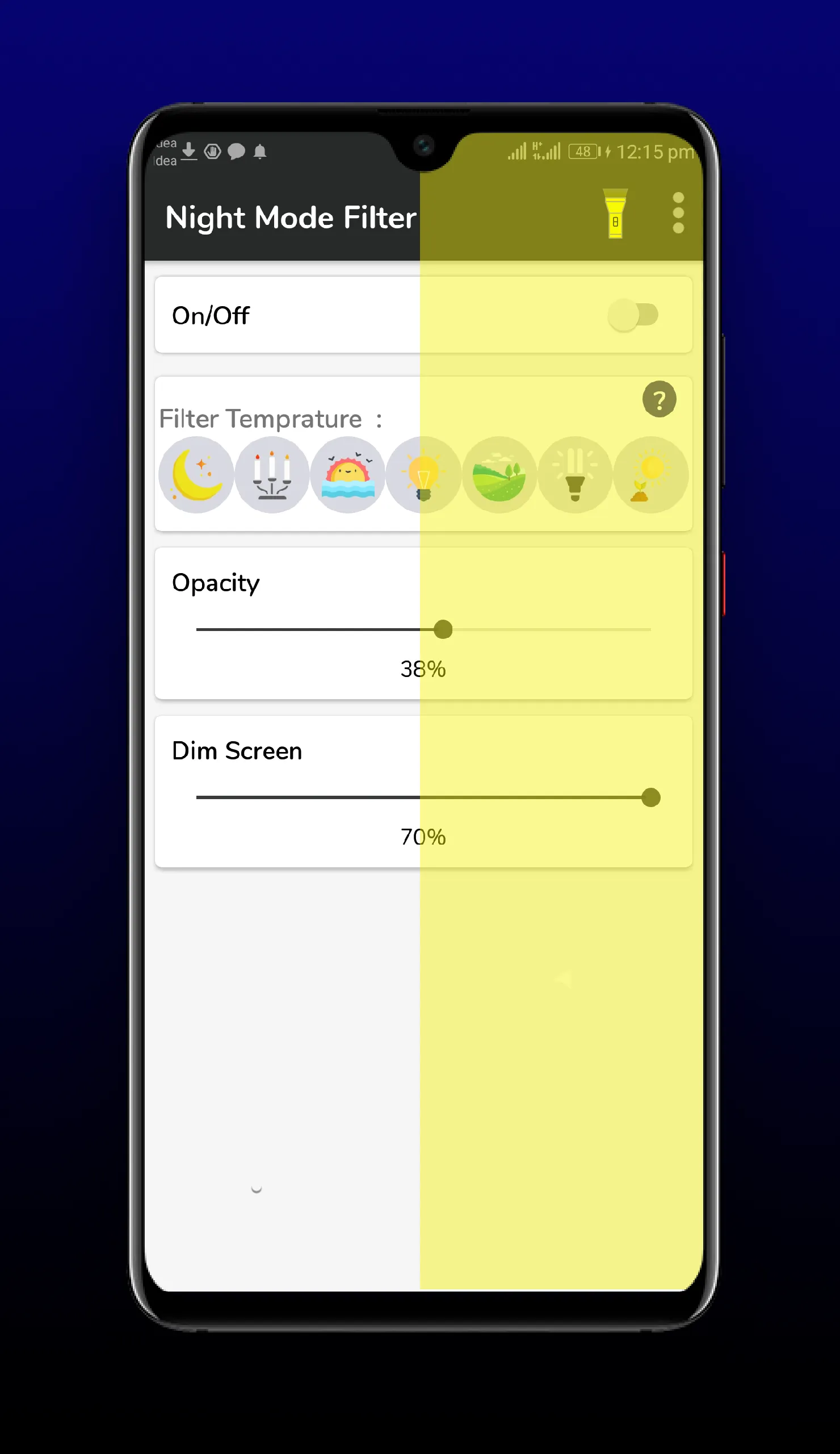 Night Mode : Dimmer | Indus Appstore | Screenshot