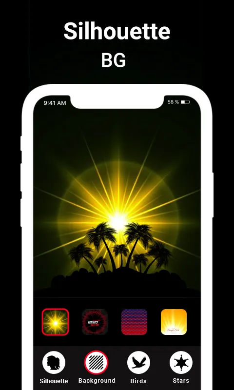 Silhouette art maker | Indus Appstore | Screenshot