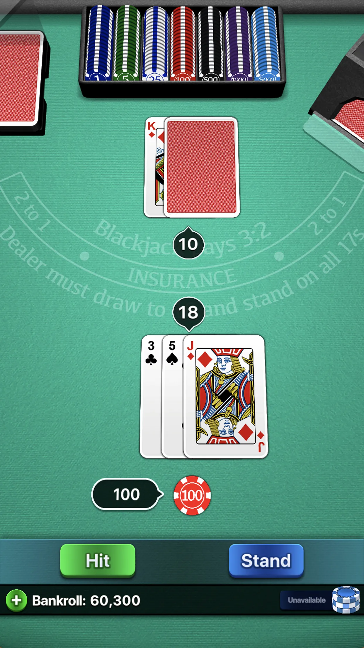 Blackjack 21 | Indus Appstore | Screenshot