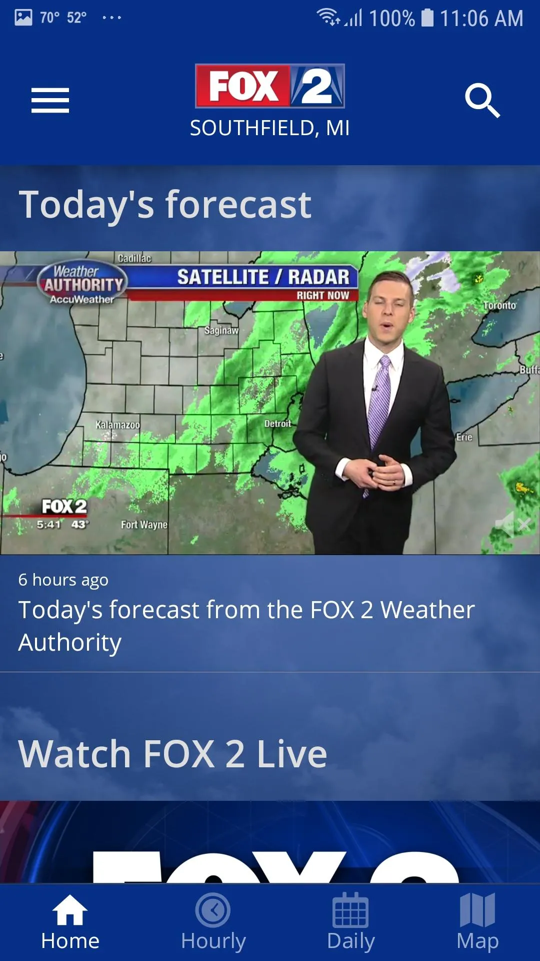 FOX 2 Detroit: Weather & Radar | Indus Appstore | Screenshot