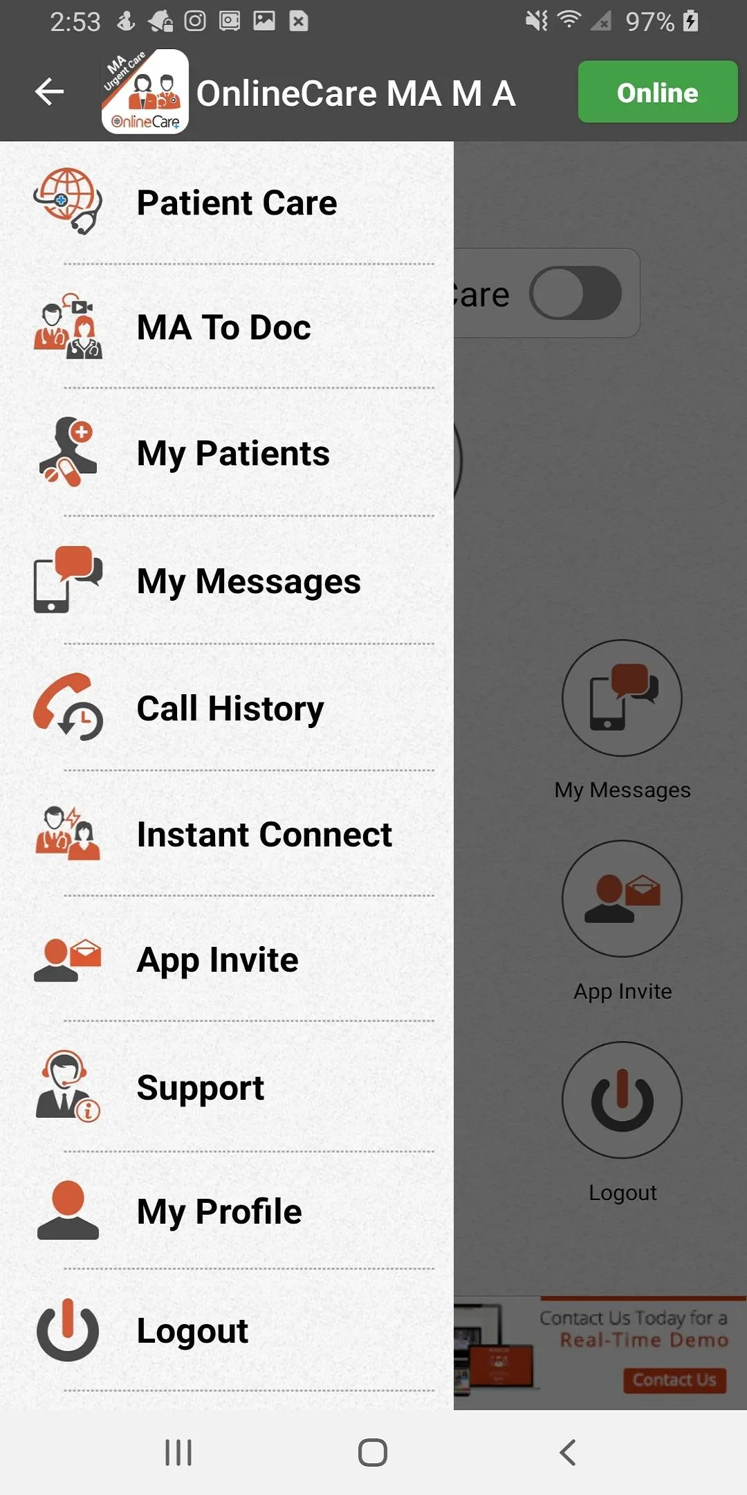 OnlineCare Medical Assistant | Indus Appstore | Screenshot