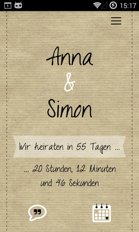 Ehe.Wir.Heiraten. | Indus Appstore | Screenshot