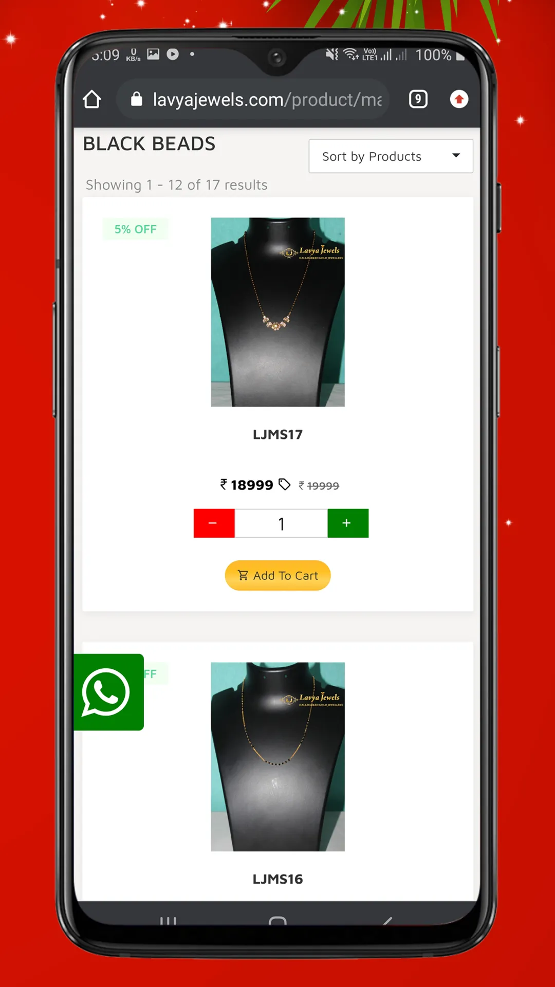 Lavya Jewels | Indus Appstore | Screenshot