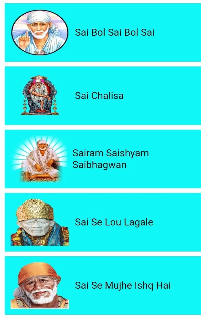 Sai Baba Songs Hindi | Indus Appstore | Screenshot