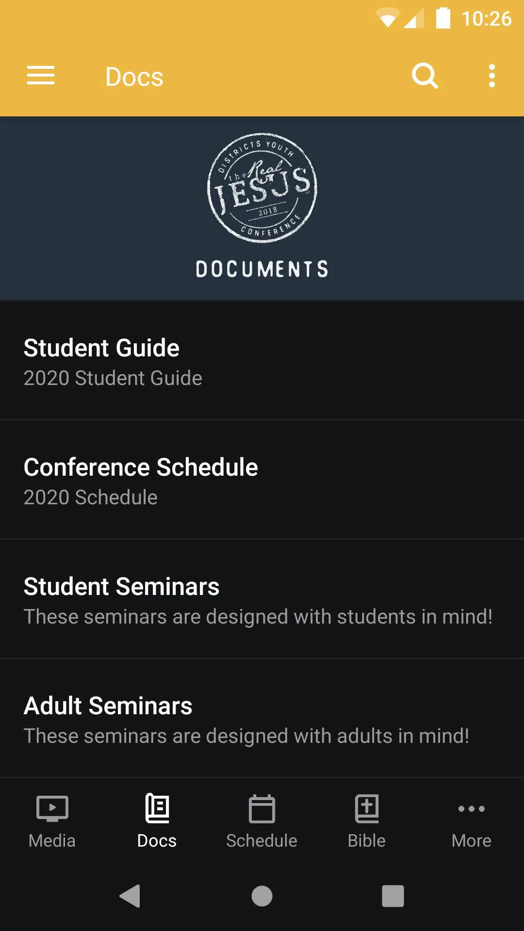 Districts Youth Conference | Indus Appstore | Screenshot