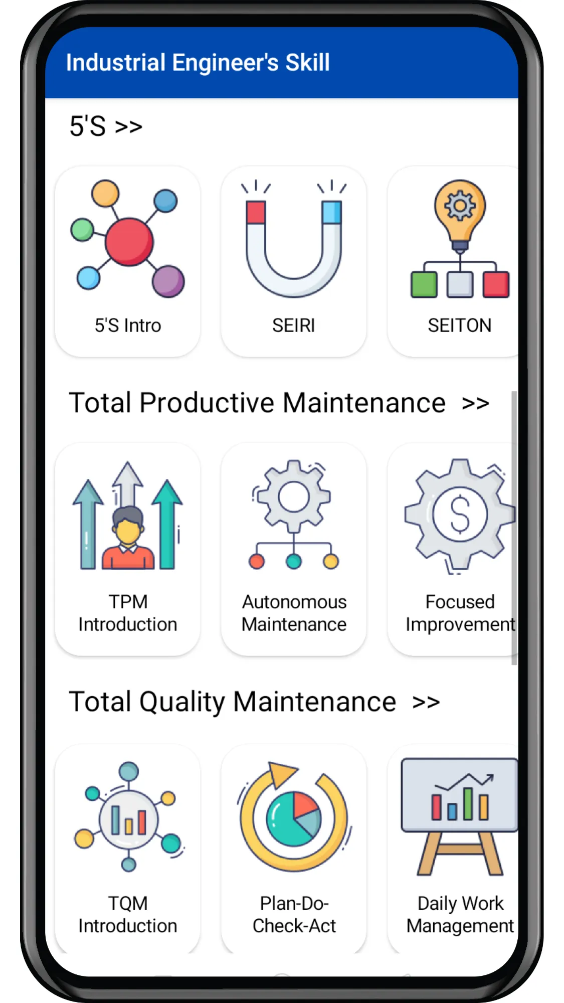 Industrial Engineer's Skill | Indus Appstore | Screenshot