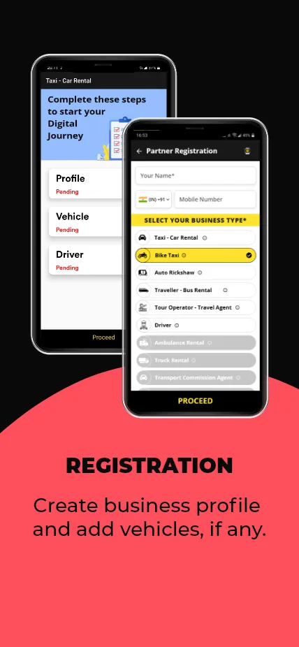 Yellow Plate Partner & Driver | Indus Appstore | Screenshot