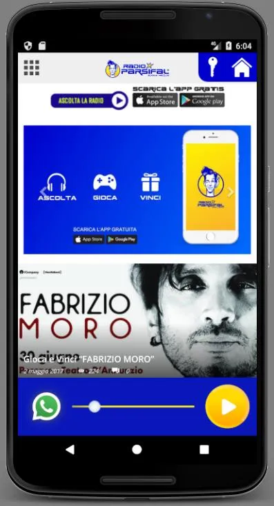 Radio Parsifal 919 | Indus Appstore | Screenshot