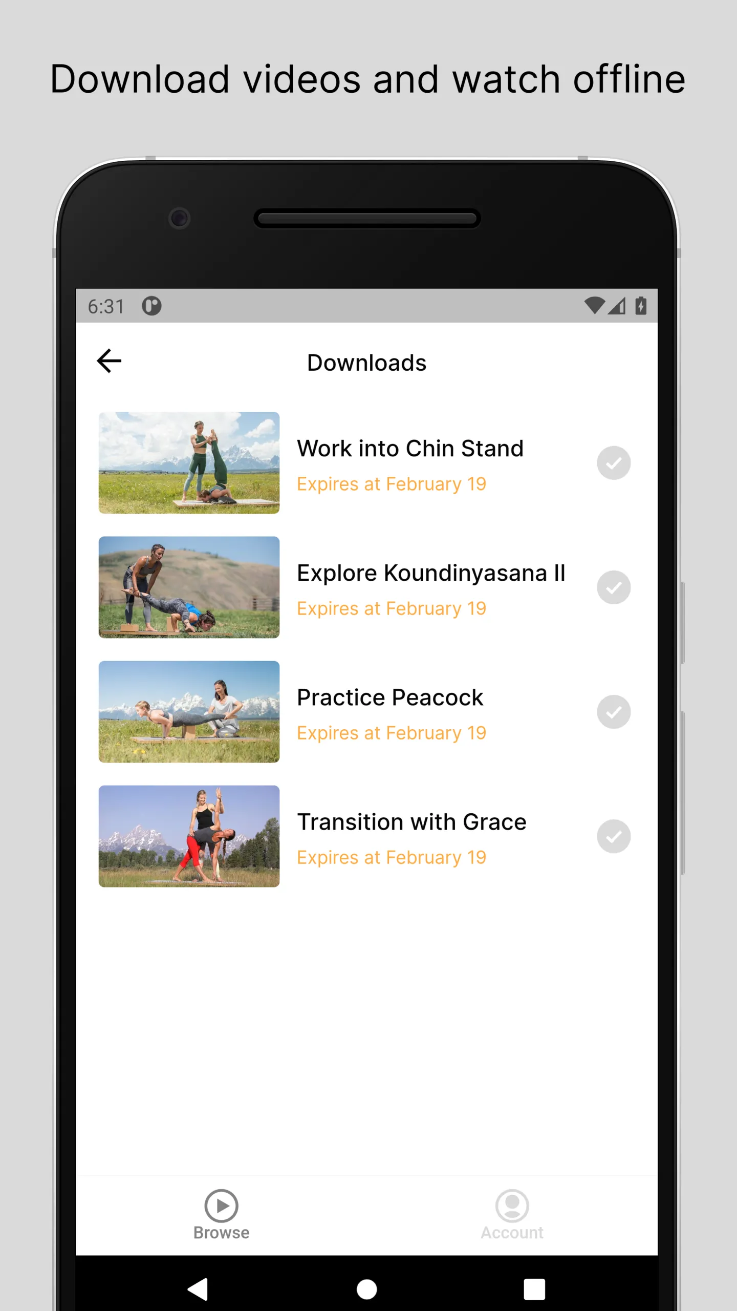 YogaToday | Indus Appstore | Screenshot