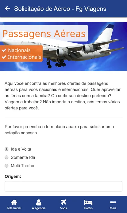 FG Viagens | Indus Appstore | Screenshot