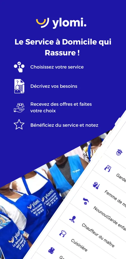 Ylomi : Service à la personne | Indus Appstore | Screenshot