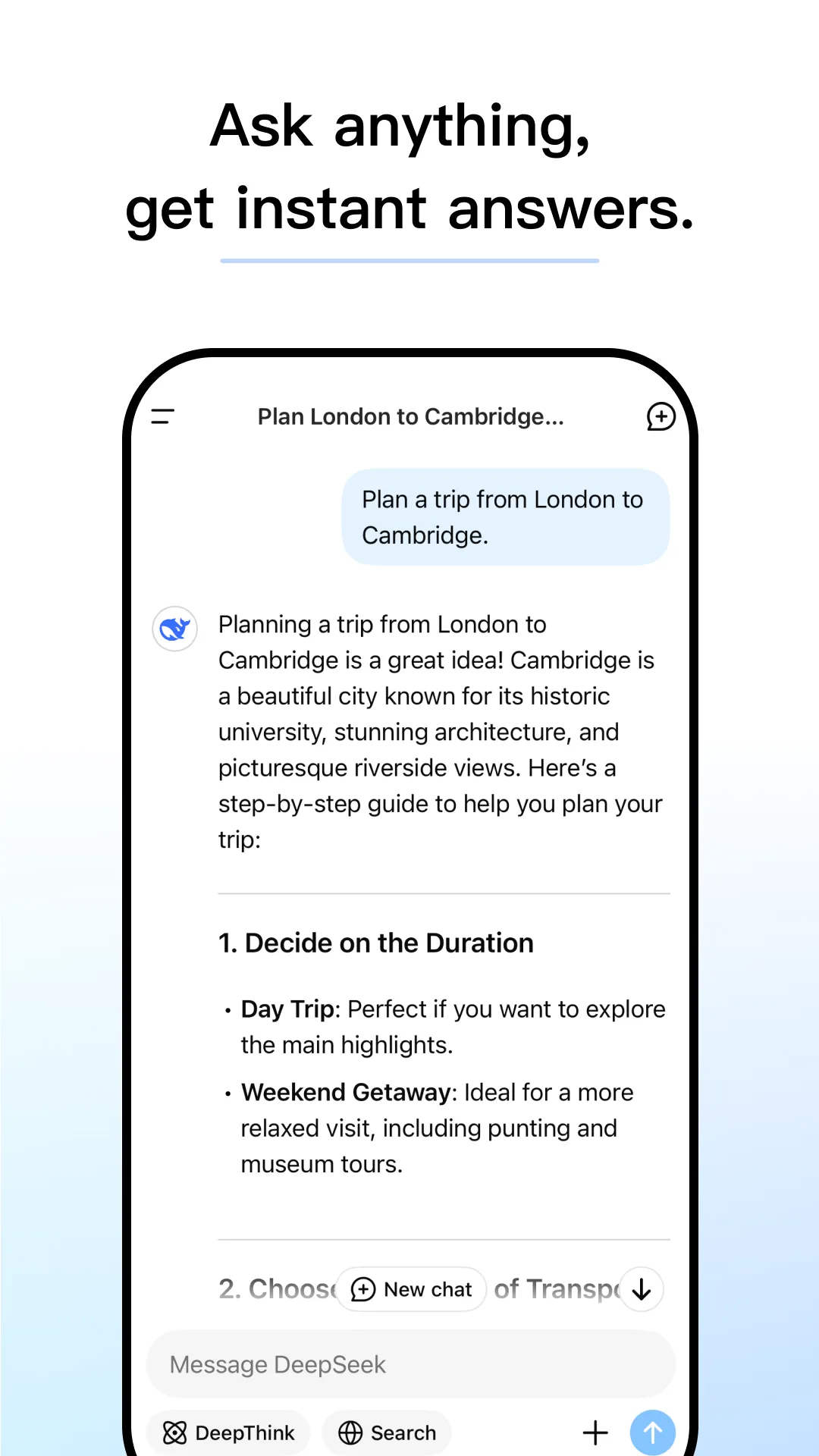 DeepSeek - AI Assistant | Indus Appstore | Screenshot