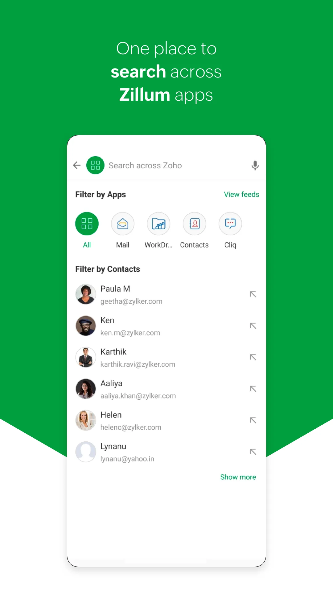 Zillum - Family cloud by Zoho | Indus Appstore | Screenshot