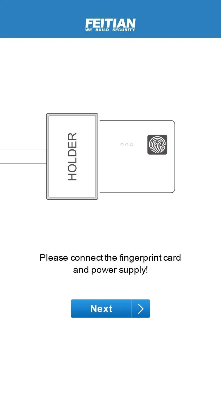 Fingerprint Card Manager | Indus Appstore | Screenshot