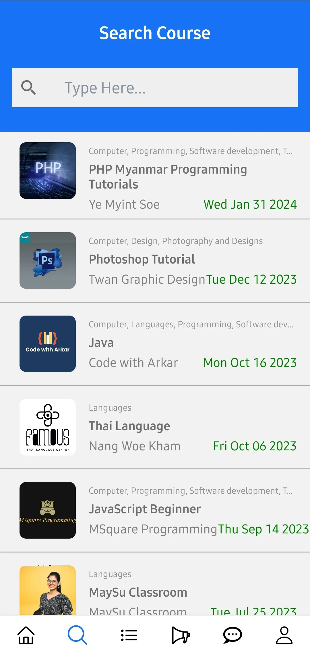 MyanmarBOC | Indus Appstore | Screenshot