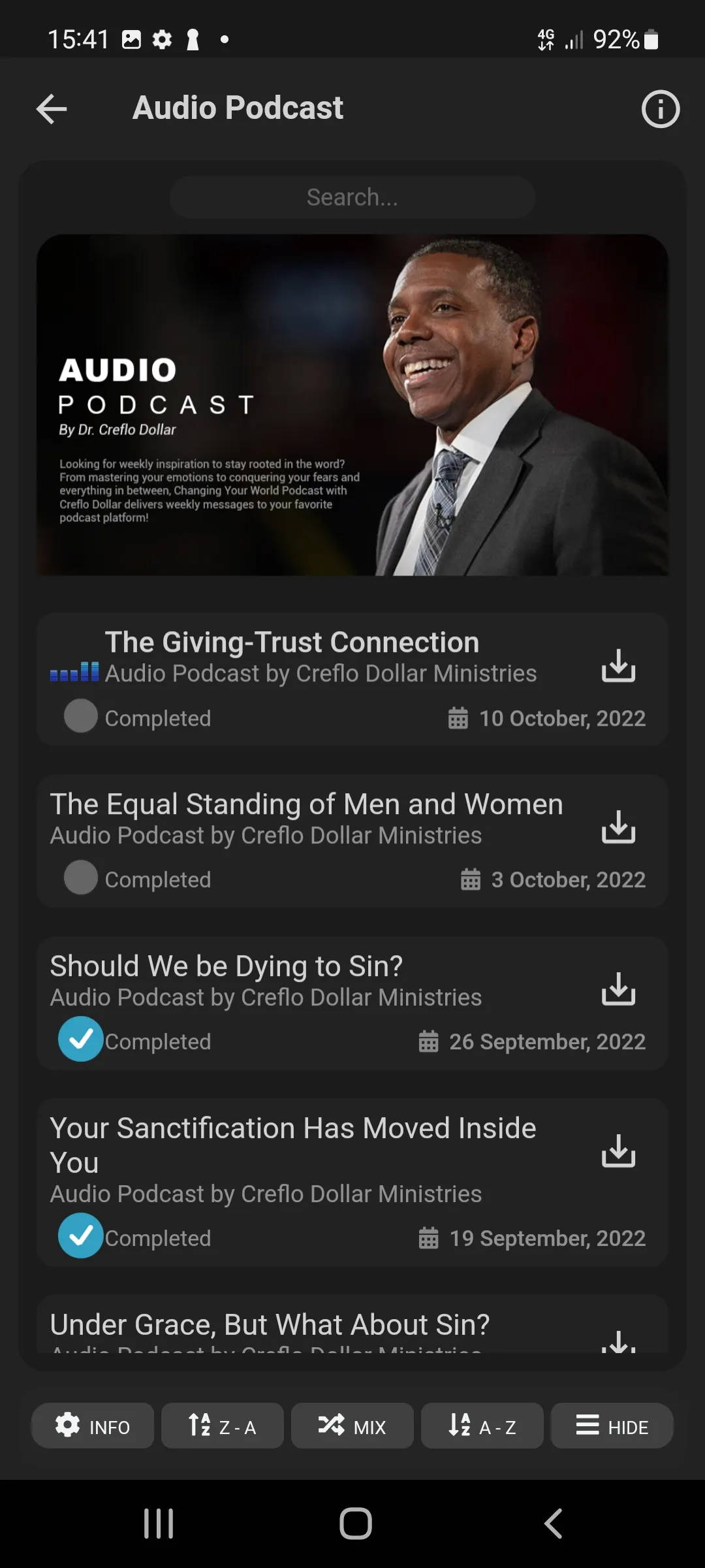 Creflo Dollar's Sermons | Indus Appstore | Screenshot