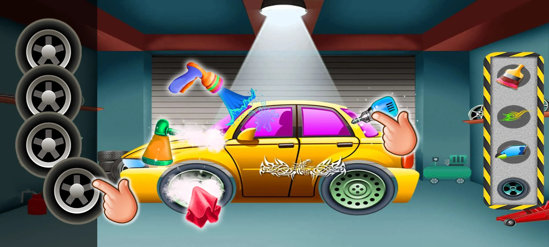 Kids Car Wash Auto Workshop | Indus Appstore | Screenshot