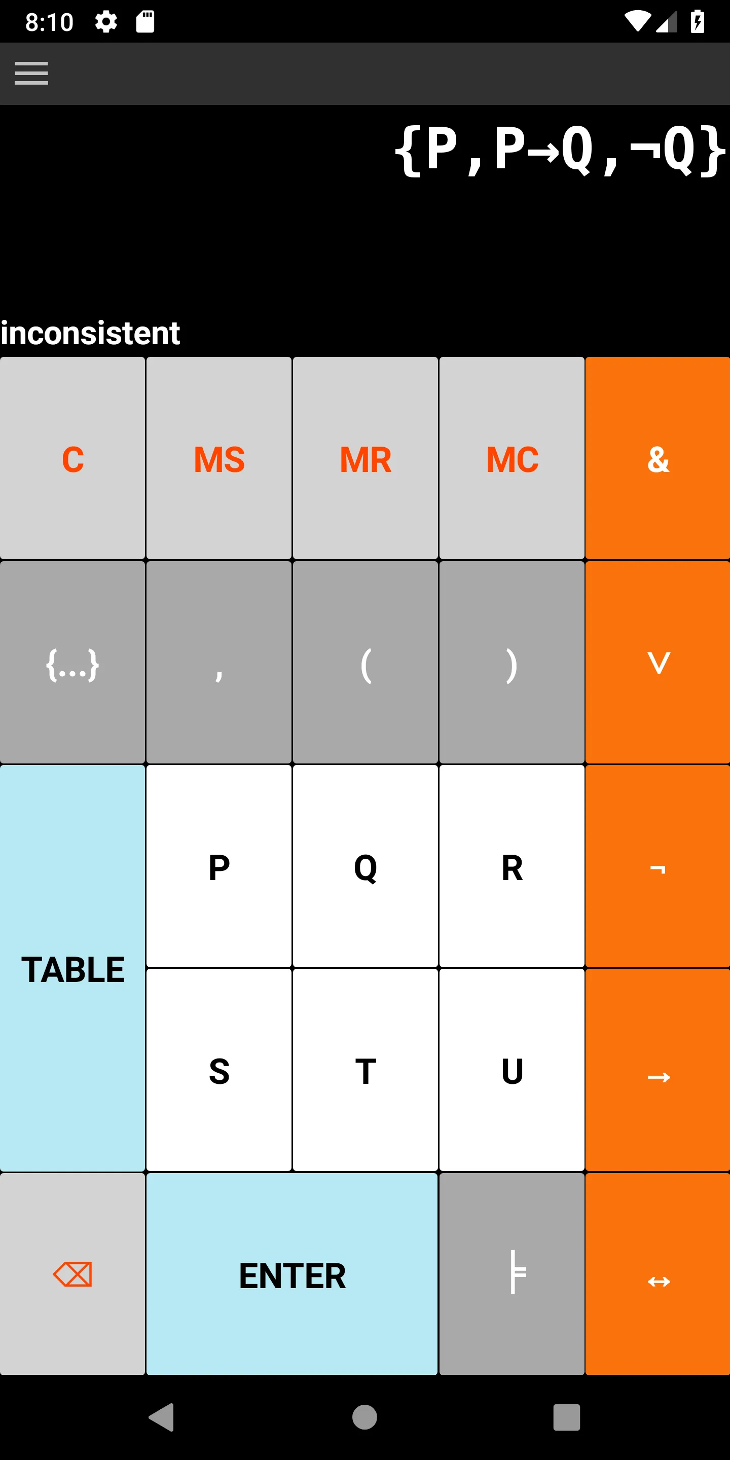 The Logic Calculator | Indus Appstore | Screenshot