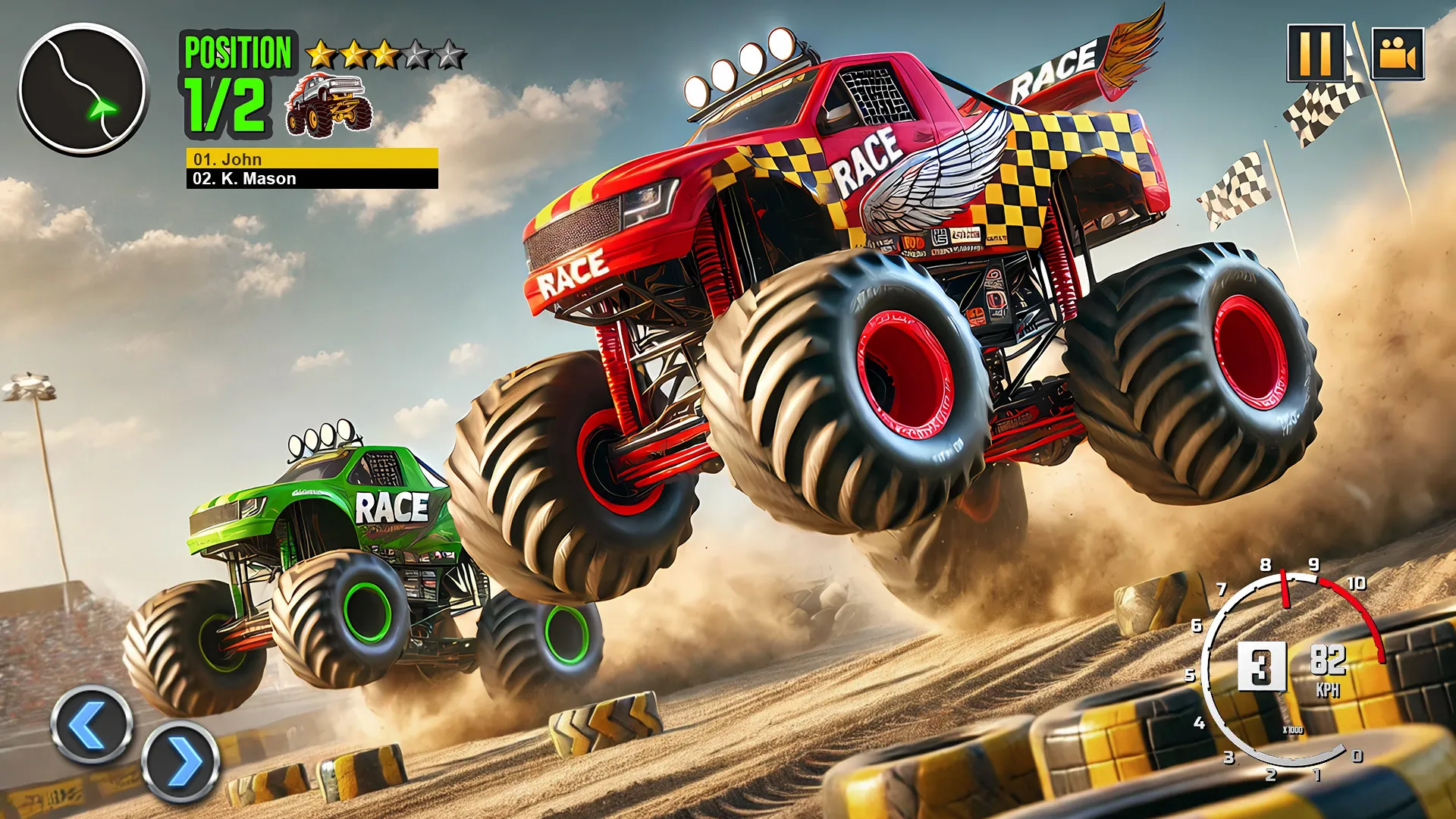 Monster Truck Derby Games | Indus Appstore | Screenshot