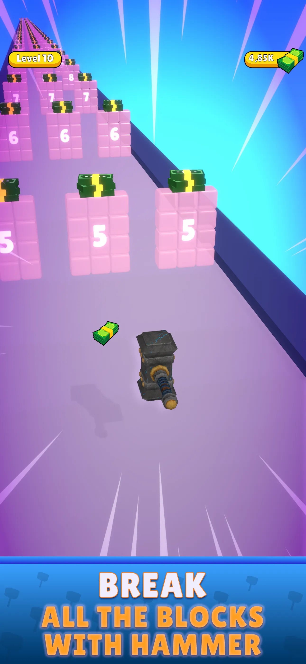 Hammer Smash Runner | Indus Appstore | Screenshot