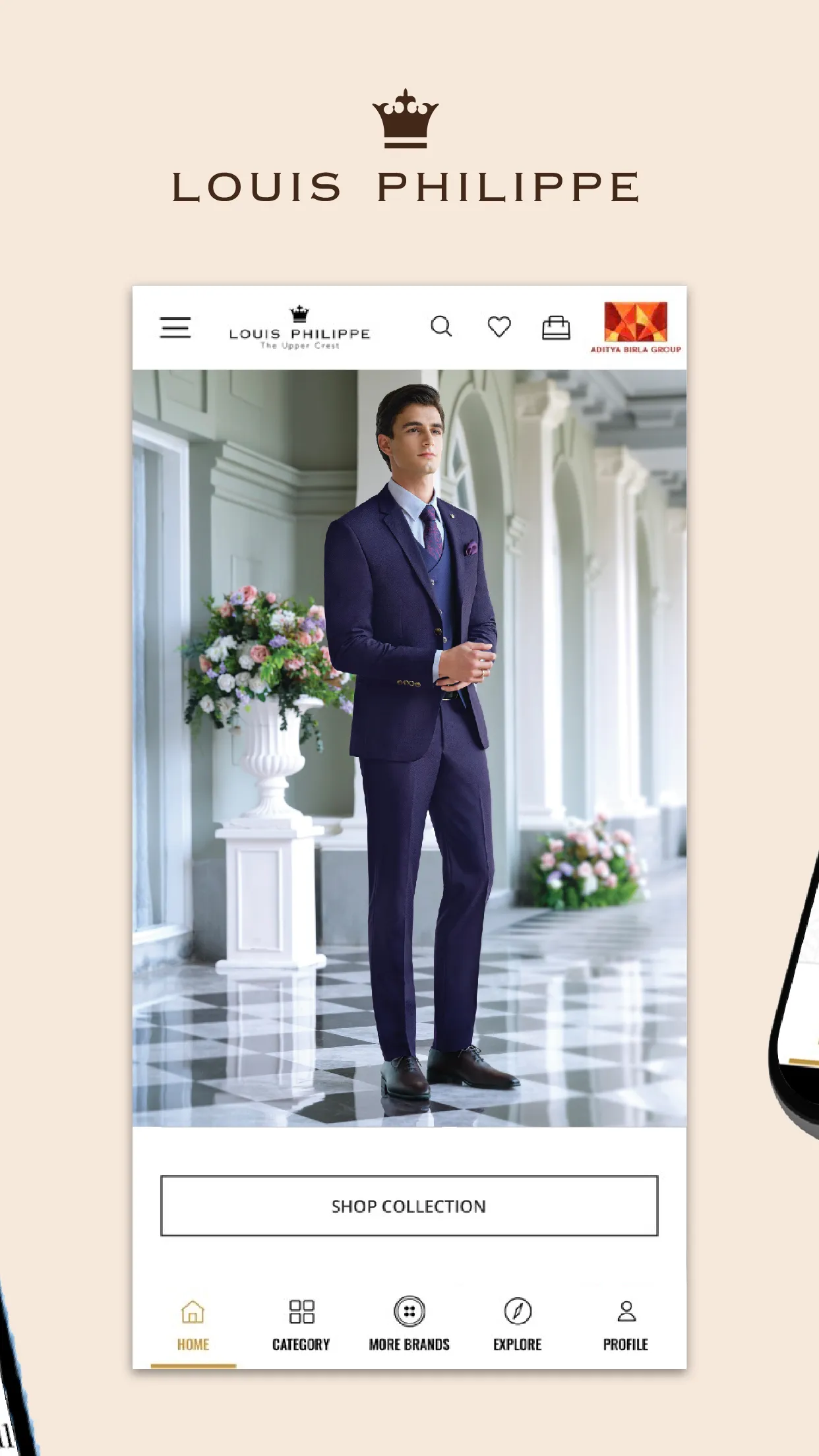 Louis Philippe Shopping App | Indus Appstore | Screenshot