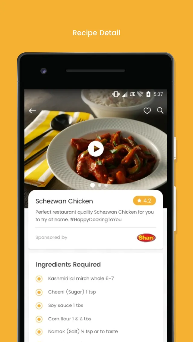 Food Fusion | Indus Appstore | Screenshot